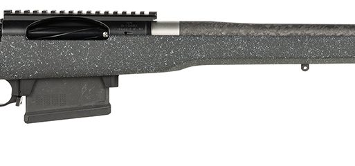 Proof Research 137918 Elevation MTR 2.0 300 Win Mag 22" Carbon Fiber Wrapped Match Grade Threaded Barrel, Black Cerakote Picatinny Rail Steel Receiver, Fixed Proof Black Granite Carbon Fiber Stock