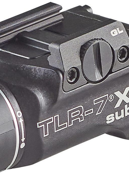 Streamlight 69405 TLR-7 X Sub USB  Black Anodized 500 Lumens  White LED Glock 43X MOS/48 MOS/43X/48