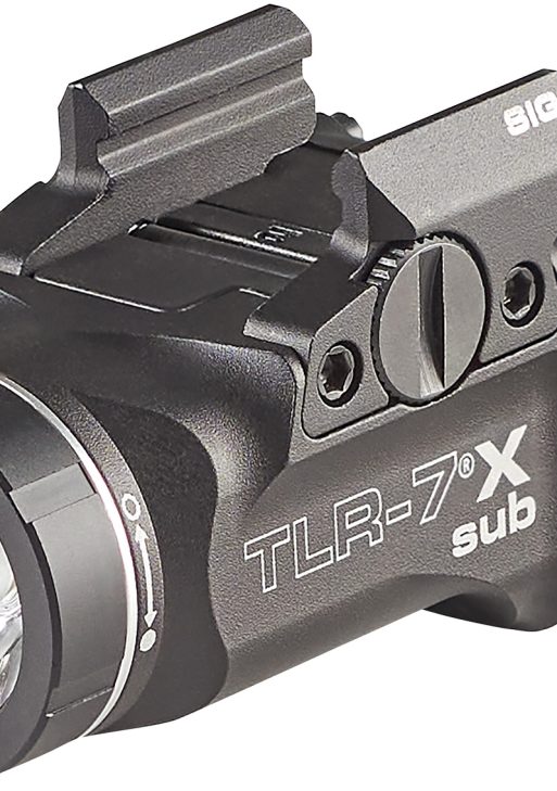 Streamlight 69406 TLR-7 X Sub USB  Black Anodized 500 Lumens  White LED Sig Sauer P365/P365 XL