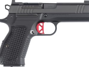 Dan Wesson 92114 DWX  Compact Frame 9mm Luger 10+1 4" Black Match Grade Barrel Black DLC Serrated Slide Black Aluminum Frame w/Beavertail Black Aluminum Grip