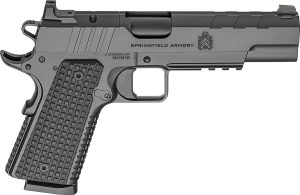 Springfield Armory PX9230LAOS 1911 Emissary 45 ACP 8+1 5" Stainless Steel Barrel Optic Ready Black Carbon Steel Slide VZ Grips Thin-Line G10 Grip