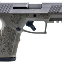 Taurus 1-GX2939O GX2  9mm Luger 13+1 3.37" Matte Stainless Steel Barrel, Matte Serrated Stainless Steel Slide, OD Green Polymer Frame w/Picatinny Rail, Polymer Grip