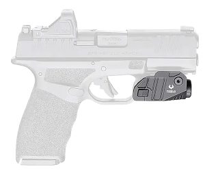 Viridian 9300048 CTL Custom for Springfield Hellcat Pro  Black Anodized 525 Lumens White LED