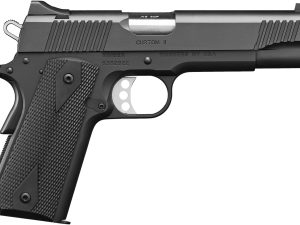 Kimber Mfg.,inc 3200001CA Custom II (CA) 45 ACP 7+1 5" Matte Black Front Serrations Steel Slide Black Synthetic Double Diamond Grip