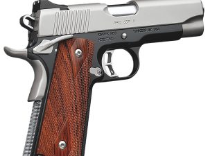 Kimber Mfg.,inc 3200055CA Pro CDP II (CA) 45 ACP 7+1 4" Satin Silver Stainless Steel Slide Matte Black KimPro II Rosewood Double Diamond Grip