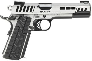 Kimber Mfg.,inc 3000421  Rapide Scorpius 9mm 9+1 5" Black KimPro II w/ Brush Polished Flats Stainless Steel Slide G10 Grip