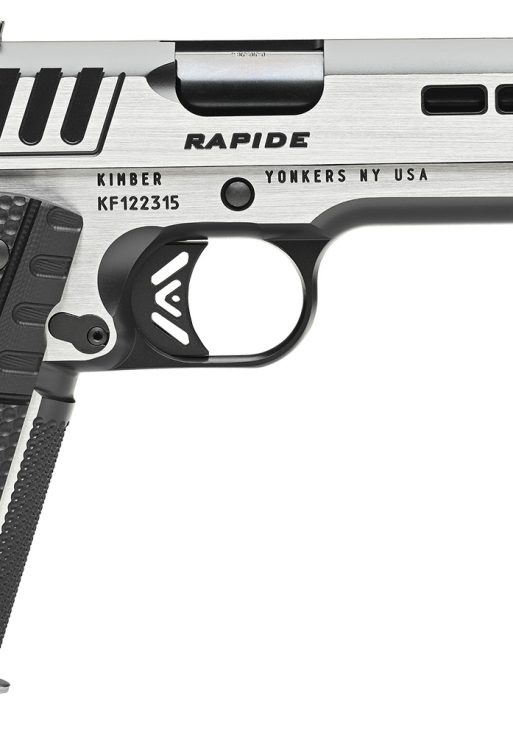 Kimber Mfg.,inc 3000421  Rapide Scorpius 9mm 9+1 5" Black KimPro II w/ Brush Polished Flats Stainless Steel Slide G10 Grip