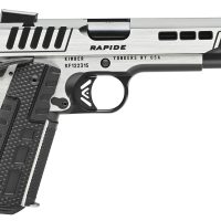 Kimber Mfg.,inc 3000426  Rapide Scorpius 10mm 8+1 5" Black KimPro II w/ Brush Polished Flats Stainless Steel Slide G10 Grip