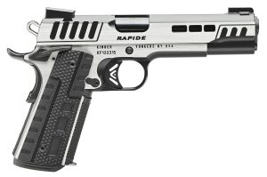Kimber Mfg.,inc 3000426  Rapide Scorpius 10mm 8+1 5" Black KimPro II w/ Brush Polished Flats Stainless Steel Slide G10 Grip