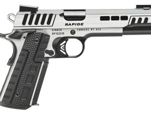 Kimber Mfg.,inc 3000426  Rapide Scorpius 10mm 8+1 5" Black KimPro II w/ Brush Polished Flats Stainless Steel Slide G10 Grip