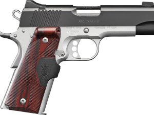Kimber Mfg, Inc 3200333 Pro Carry II  9mm Luger 9+1 4" Stainless Match Grade Barrel, Matte Black Brushed Serrated Steel Slide, Satin Silver Aluminum Frame w/Beavertail, Rosewood Grip