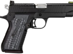 Kimber Mfg.,inc 3100010 KDS9C  9mm 15+1 4.09" KimPro Black Front and Rear Serrations Stainless Steel Slide Gray and Black G10 Crosshatch Grip