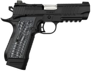 Kimber Mfg.,inc 3100014 KDS9C Rail 9mm 15+1 18+1 4.09" KimPro Black Front and Rear Serrations Stainless Steel G-10 Grip