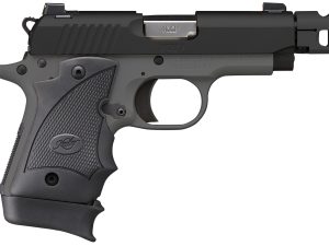 Kimber Mfg.,inc 3300246 Micro 9 MC TP 9mm 7+1 3.65" KimPro Black Stainless Steel Slide KimPro Gray Black Hogue Rubber Wraparound Grip