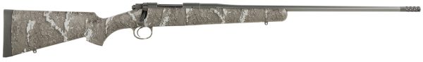 Kimber Mfg, Inc 3700819 Hunter Pro Desolve 6.5 Creedmoor 3+1 22" Satin Match Grade Barrel, Satin Stainless Steel Receiver, Desolve Blak Fixed Polymer Stock, Bipod