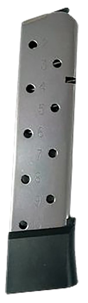 Kimber Mfg.,inc 1100167A   10rd 45 ACP Fits 1911 Silver Steel