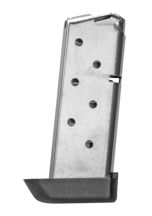 Kimber Mfg.,inc 1200164A Micro w/ Base Pad 7rd 380 ACP Silver Stainless Steel
