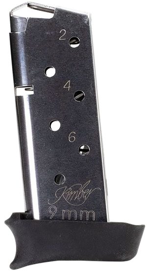 Kimber Mfg, Inc 4000905 Micro 9 w/ Hogue Grip Extender 7rd Extended 9mm Luger Stainless