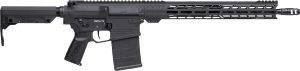 CMMG 33A590C-AB Resolute MK3 8.6 Blackout 20rd 16.10" Black Nitride 7075-T6 Aluminum Receiver 15" M-LOK Handguard CMMG Zeroed Grip