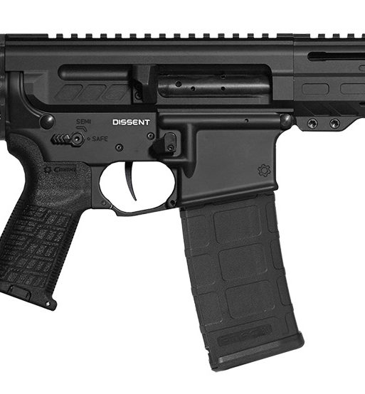 CMMG 30AC50F-AB Dissent MK4 300 Blackout 30+1 10.50" Black Nitride Threaded Barrel, 5.50" M-LOK Handguard, Black Armor Cerakote Aluminum Picatinny Rail Receiver, Black CMMG Zeroed Grip