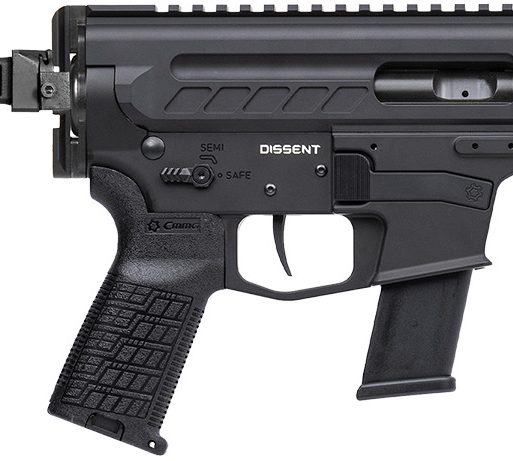 CMMG 45A250F-AB Dissent MKG 45 ACP 13rd 6.50" 5.5"Proprietary Handguard 7075-T6 Aluminum CMMG Zeroed Grip