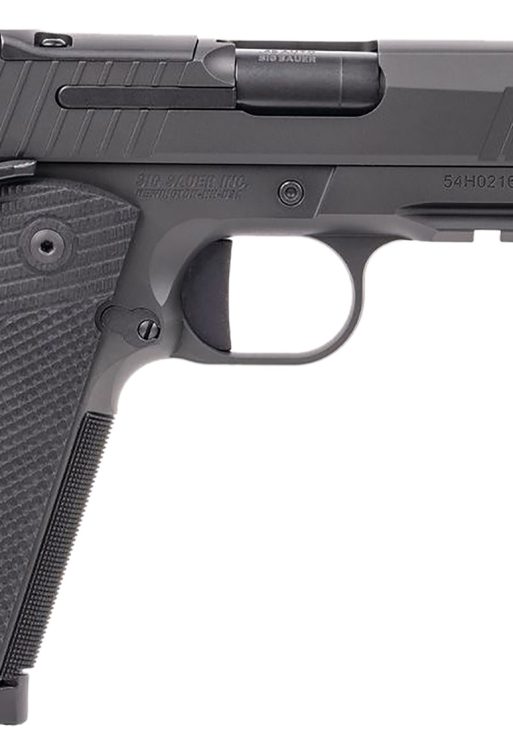 Sig Sauer 1911XCA45BXR3 1911 XCarry 45 ACP 8rd 4.25" Black DLC Black DLC Optic Ready Stainless Steel Slide Black DLC Black G10 Grip