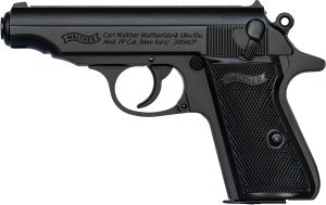 Walther Arms 4796028 PP  380 ACP 7+1 3.90" Black Steel Barrel, Black Serrated Steel Slide, Aluminum Frame w/Beavertail, Textured Grips