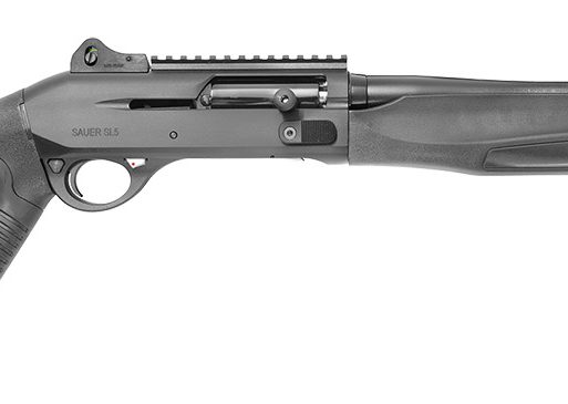 Sauer 80116292 SL-5  12 Gauge Semi-Auto 3" 3+1 18.50" Chrome Lined Barrel Black Anodized Pistol Grip Black Synthetic Stock