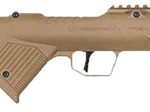 Desert Tech TRKRF2218FDE TREK-22  Flat Dark Earth Compact 22 LR 18" Free Floating Steel Barrel, Picatinny Rail Receiver, M-LOK Handguards, Fixed Polymer Stock, Suppressor Ready