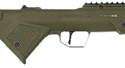 Desert Tech TRKRF2218GRN  Trek-22 Green Compact 22 LR 18" Free Floating Steel Barrel, Picatinny Rail Receiver, M-LOK Handguards, Fixed Polymer Stock, Suppressor Ready