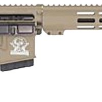 Great Lakes Firearms GL15350SSFDE16 GLFA  350 Legend 5+1 18" Stainless Threaded Barrel, Flat Dark Earth Cerakote Picatinny Rail Aluminum Receiver, M-LOK Handguard, Black Synthetic Stock, Mil-Spec Grip