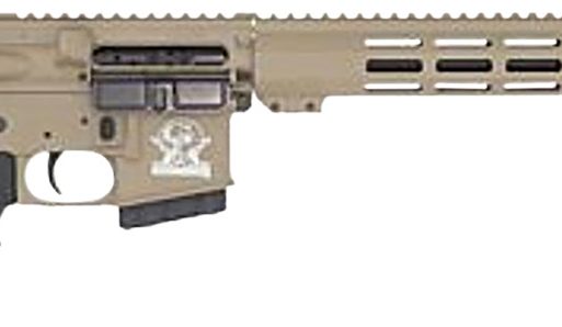 Great Lakes Firearms GL15350SSFDE16 GLFA  350 Legend 5+1 18" Stainless Threaded Barrel, Flat Dark Earth Cerakote Picatinny Rail Aluminum Receiver, M-LOK Handguard, Black Synthetic Stock, Mil-Spec Grip