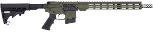 Great Lakes Firearms GL15350SSODG16 GLFA  350 Legend 5rd 18" Stainless Threaded Barrel, OD Green Cerakote Picatinny Rail Aluminum Receiver, M-LOK Handguard, Black Synthetic Stock, Mil-Spec Grip