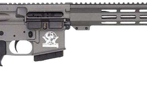 Great Lakes Firearms GL15350SSTNG16 GLFA  350 Legend 5+1 18" Stainless Threaded Barrel, Tungsten Cerakote Picatinny Rail Aluminum Receiver, M-LOK Handguard, Black Synthetic Stock, Mil-Spec Grip