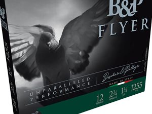 B&P Ammunition 12B14PL8 Competition Flyer  12Gauge 2.75" 1 1/4oz 8Shot 10 Per Box/10 Case
