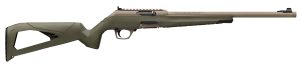 Winchester Repeating Arms 521159102 Wildcat SR 22 LR 10+1 16.50" Flat Dark Earth Threaded Barrel, Flat Dark Earth Picatinny Rail Polymer Receiver, Adj Cheek Piece & LOP OD Green Synthetic Stock