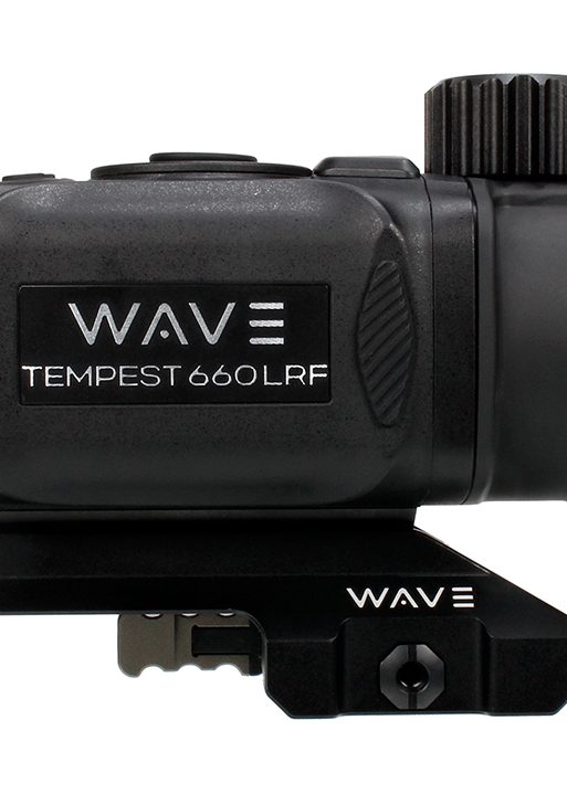 Wave WTS300 Tempest 660D LRF Thermal Black 3.4x60mm Illuminated Multi Reticle, Digital Zoom 13.6x Rapid/Smooth, 640x512, 12 Microns, 50 Hz Resolution