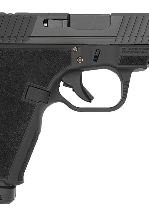 Black Rain Ordnance FL9MMBLK   Compact Frame 9mm 15+1 4" Stainless Steel Slide