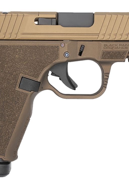 Black Rain Ordnance FL9MMMBBBRNZ   Compact Frame 9mm 15+1 4" Stainless Steel Slide