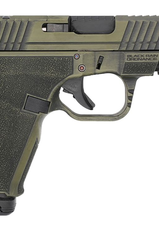Black Rain Ordnance FLP9MMBGB   Compact Frame 9mm 15+1 4" Stainless Steel Slide