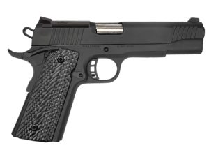 Rock Island 57180 GI  10mm 8+1 5" Matte Black Steel Barrel, Optic Cut/Serrated Steel Slide, Steel Frame, Black Rubber Grip