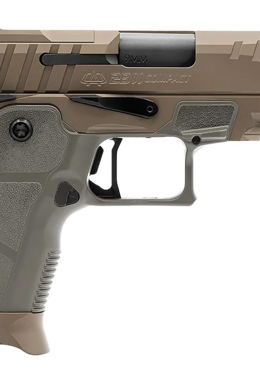 Oa Defense OA2311CMPTKITHDSSTD15 2311 Compact 9x19 15rd 4.25" Black DLC High Desert Sage Optic Ready 17-4 Stainless Steel Slide High Desert Sage Polymer Grip Ambidextrous