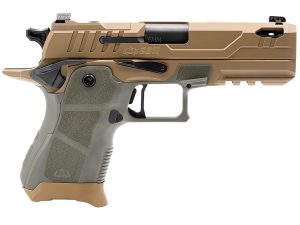 Oa Defense OA2311CPROKITHDSPRT15 2311 Compact Pro 9x19 15rd 4.25" Black DLC Ported Barrel High Desert Sage Optic Ready 17-4 Stainless Steel Slide High Desert Sage Polymer Grip Ambidextrous