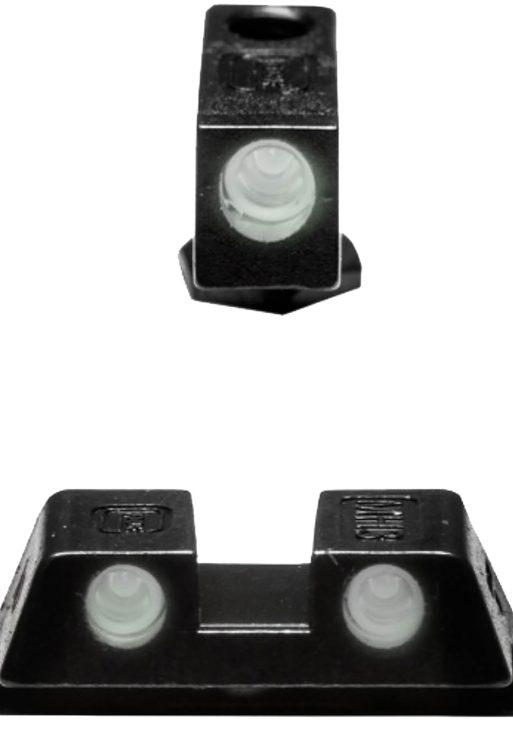Glock 39928   Green Night Sight Black Frame Fits Glock 42/43