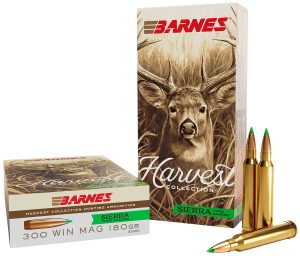 Barnes Bullets 32405  Harvest 300WinMag 180gr Sierra Tipped GameKing 20 Per Box/10 Case