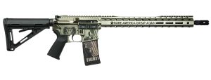 Black Rain Ordnance 24111203S Trump FX Custom Limited Edition 5.56 NATO 30+1 Silver Spec 15
