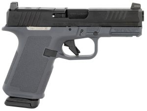 Ruger 19400 RXM  9mm 15+1 4" Black FNC Nitride Steel Barrel, Black FNC Nitride Optic Ready/Serrated Alloy Steel Slide, Stealth Gray Polymer Frame w/Accessory Rail, Stealth Gray Magpul Enhanced Grip