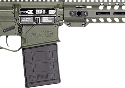 Patriot Ordnance Factory 02065 Rifle Rogue 308 Win 20+1 13.75" Olive Dark Green Cerakote