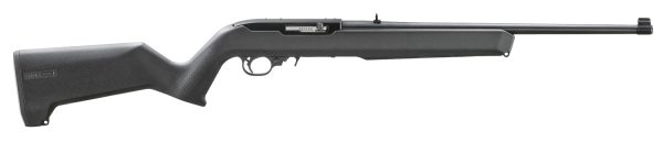 Ruger 31223 10/22  Carbine 22 LR 10+1 18.50" Satin Black Stainless Steel Barrel, Drilled & Tapped Stainless Steel Receiver, Black Textured Magpul MOE X-22 w/M-LOK Synthetic Stock