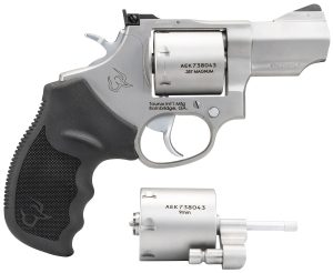 Taurus 2-692029 692  Medium Frame 357 Mag/38 Special +P/9mm 7 Shot 2.50" Matte Stainless Cylinder/Frame/Barrel Transfer Bar Safety
